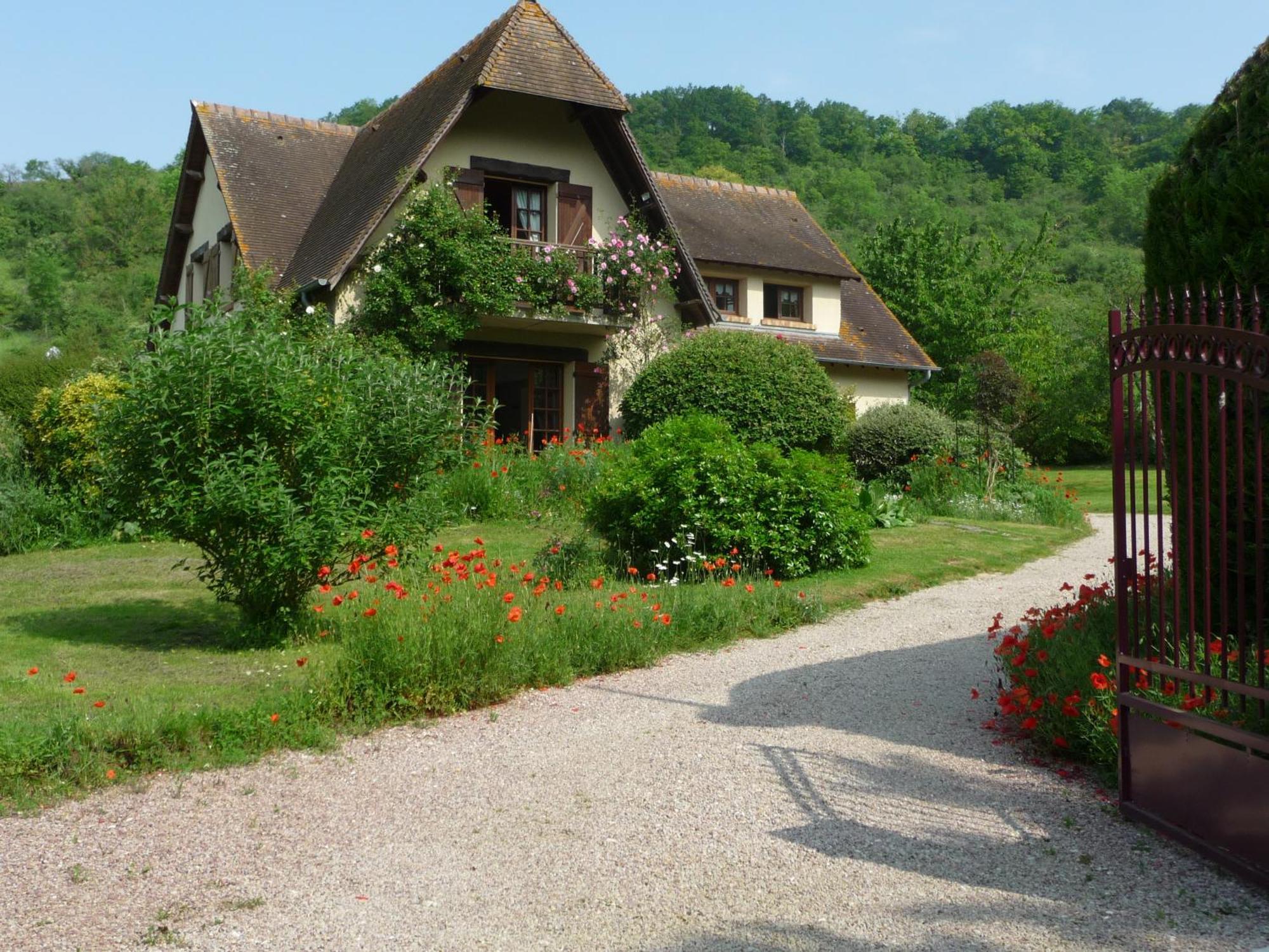 Maison D'Hotes Les Coquelicots Giverny Kültér fotó